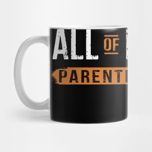 Mens Gamer Dad Call of Daddy Parenting Ops Funny Father's Day Gift Mug